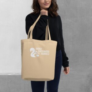 Alternative view of Overly Caffeinated Squirrels - Eco Tote Bag