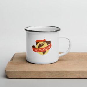 Alternative view of RauVenture Logo - Enamel Camp Mug