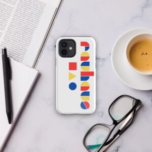 Alternative view of Rauhaus (Bauhaus style) - iPhone® compatible Tough Case