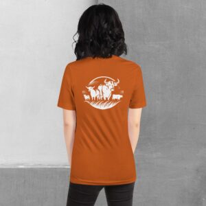 Alternative view of Beef / Cattle t-shirt (front/back) - Unisex staple tee