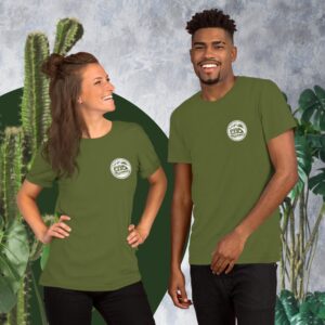 Alternative view of Camper in the Mountains T-shirt - Unisex staple tee