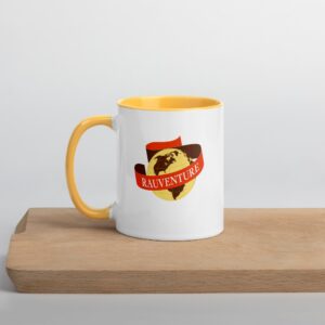 Alternative view of RauVenture Logo Ceramic Mug - color inside